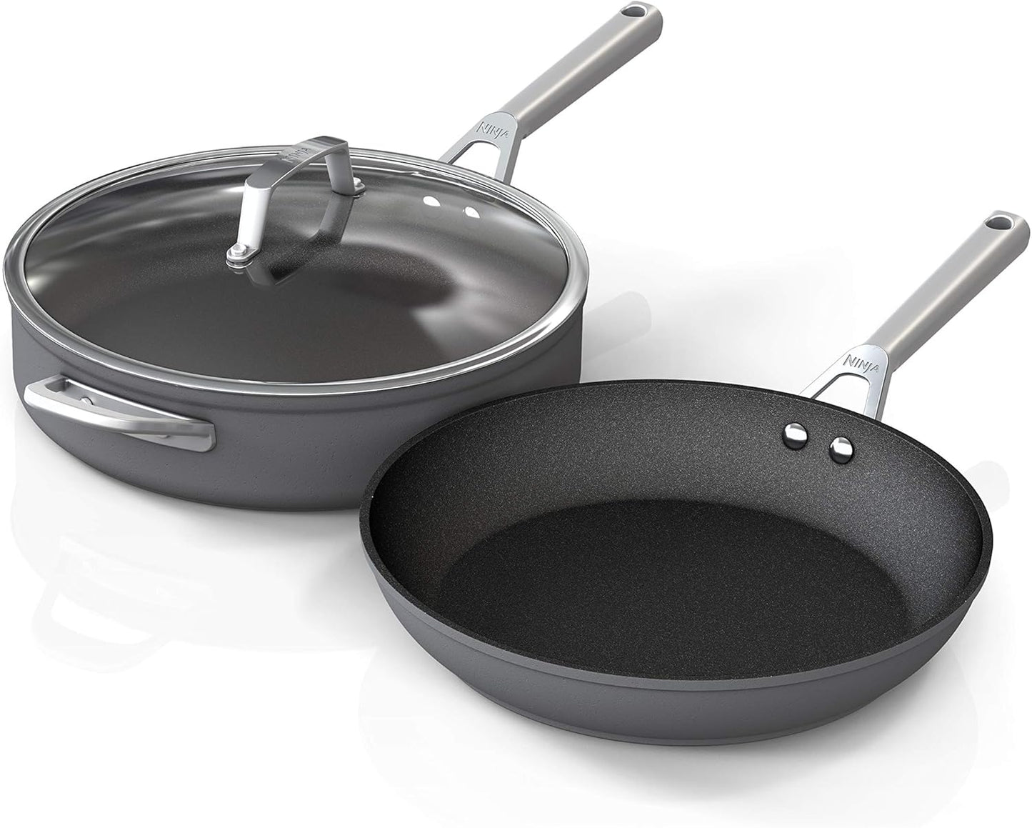 Ninja NeverStick™ 16-Piece Cookware Set | Nonstick Pots & Pans for Effortless Cooking & Easy Cleanup