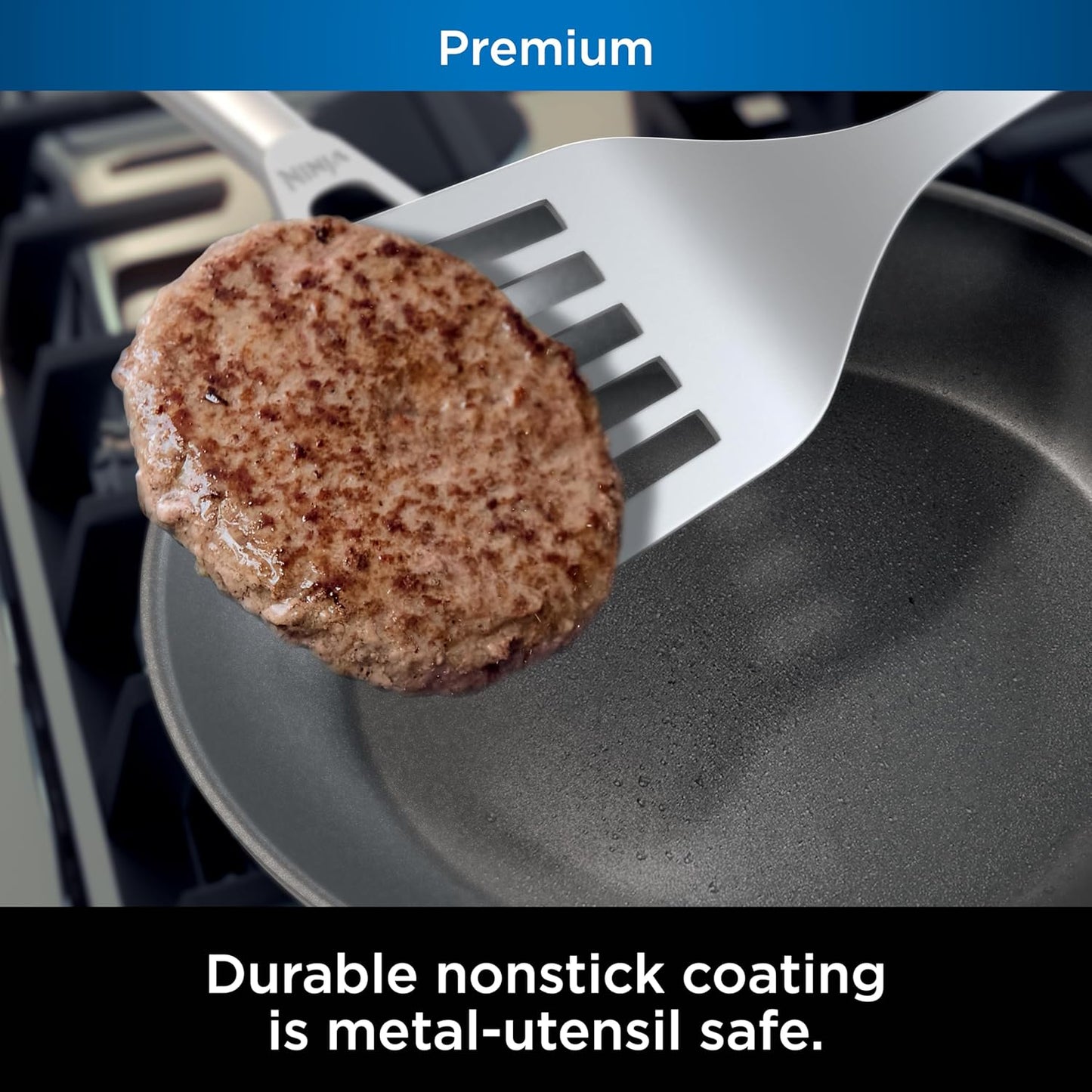 Ninja NeverStick™ 16-Piece Cookware Set | Nonstick Pots & Pans for Effortless Cooking & Easy Cleanup