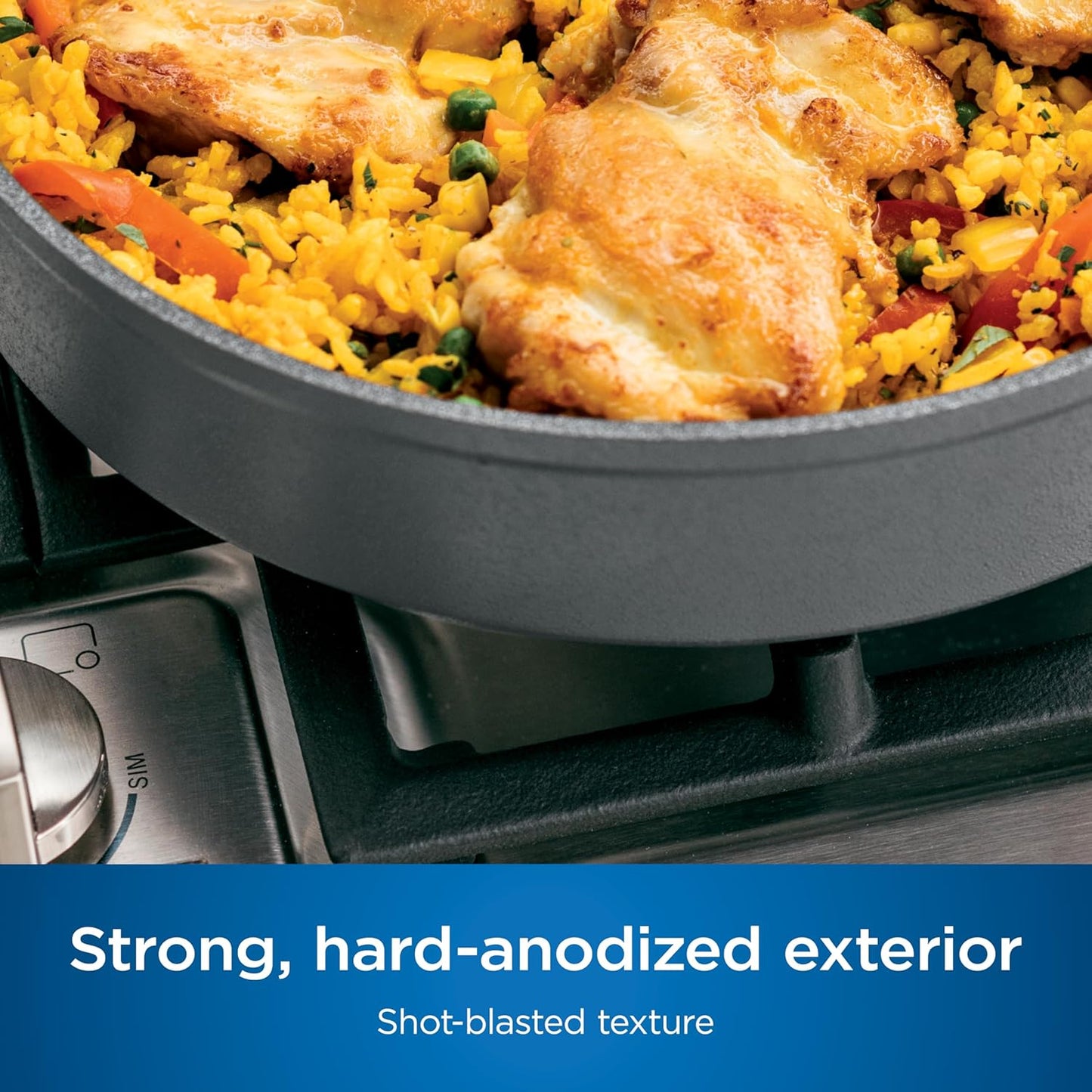 Ninja NeverStick™ 16-Piece Cookware Set | Nonstick Pots & Pans for Effortless Cooking & Easy Cleanup