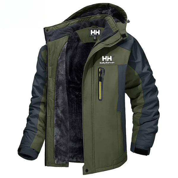 Men’s Furred Winter Jacket | Windproof & Waterproof